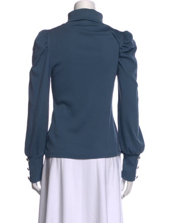 Veronica Beard Turtleneck Long Sleeve Sweatshirt
