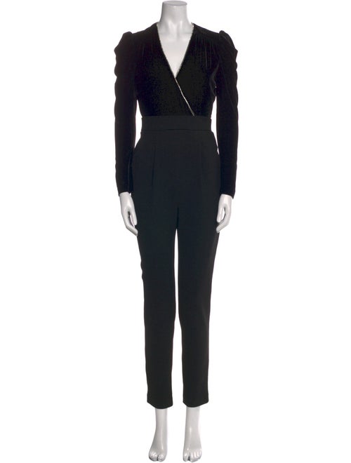 Veronica Beard V-Neck Jumpsuit