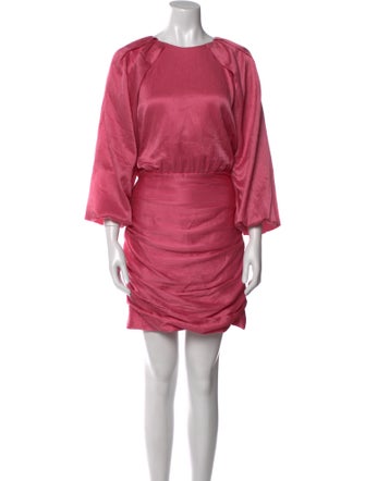 Veronica Beard Bateau Neckline Knee-Length Dress