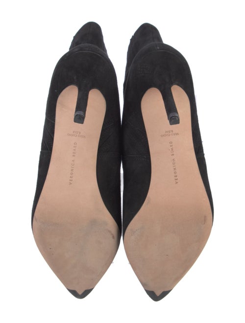 Veronica Beard Suede Sock Boots