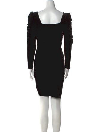 Veronica Beard Square Neckline Mini Dress