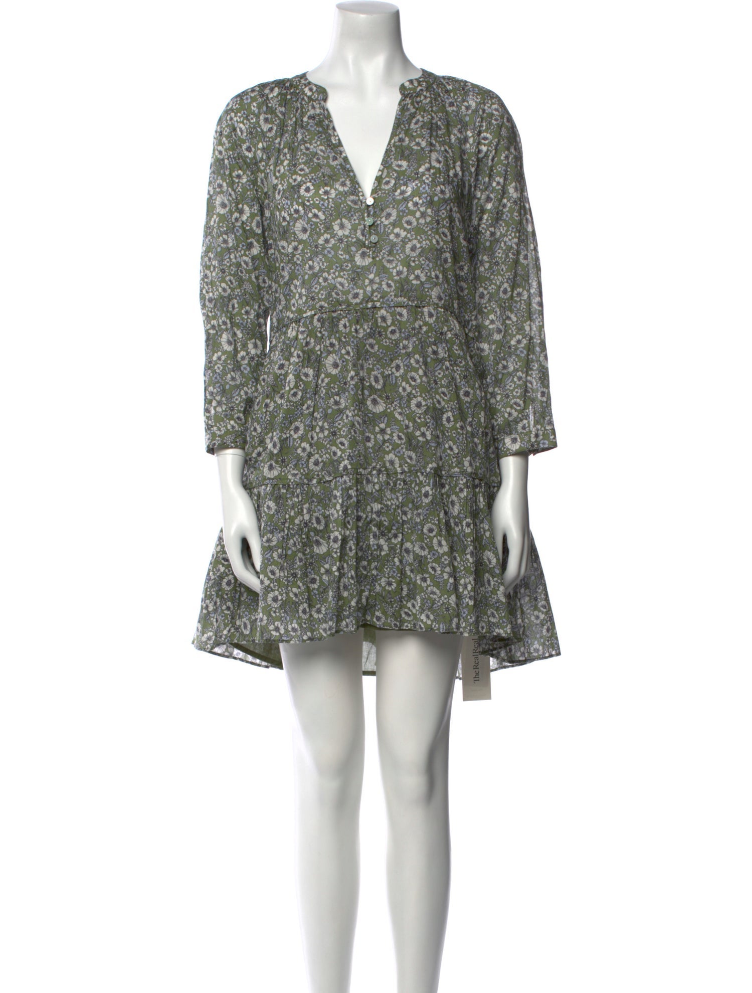 Veronica Beard Floral Print Mini Dress w/ Tags