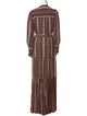 Veronica Beard Striped Long Dress