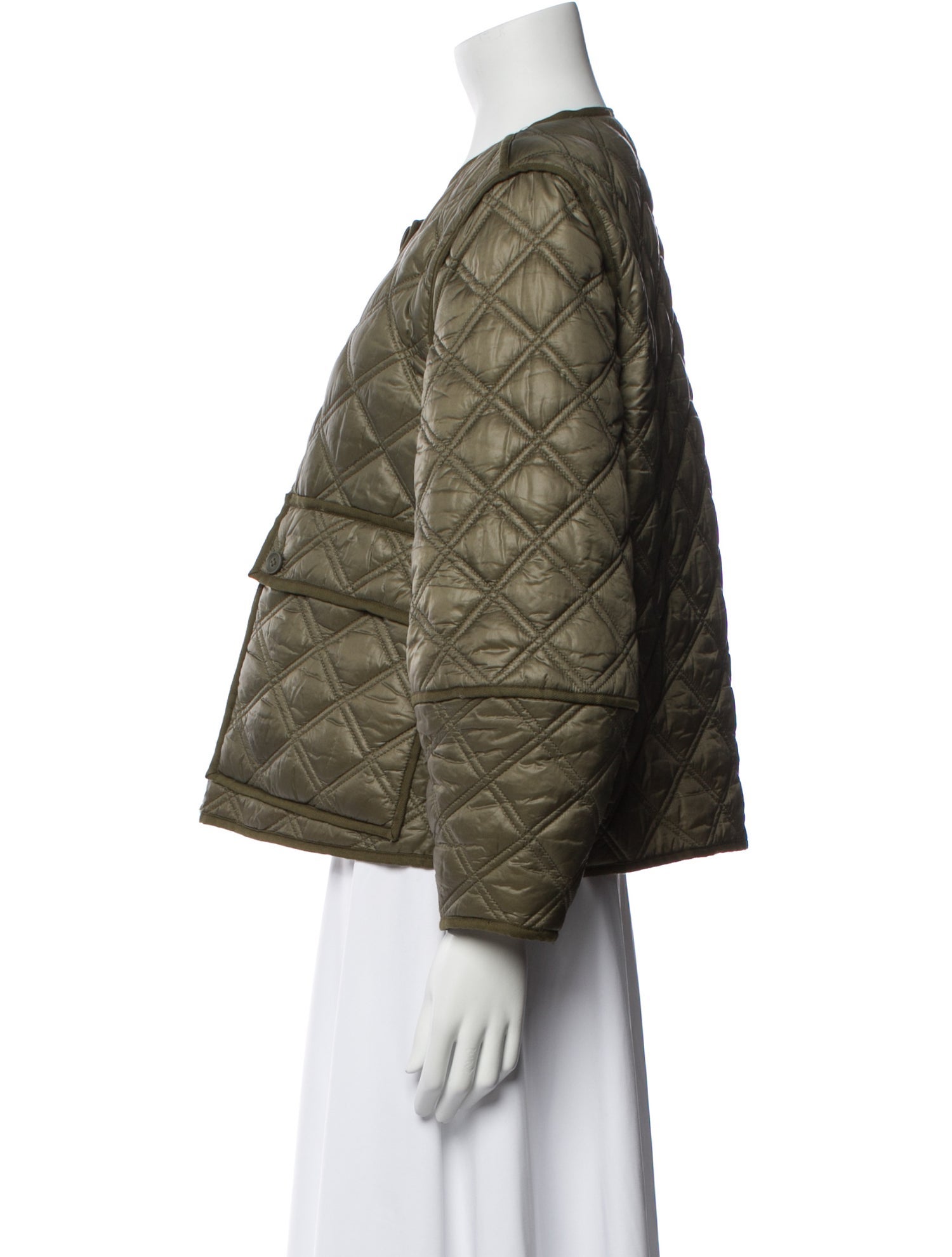 Veronica Beard Printed Utility Jacket