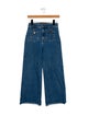 Veronica Beard High-Rise Wide Leg Jeans