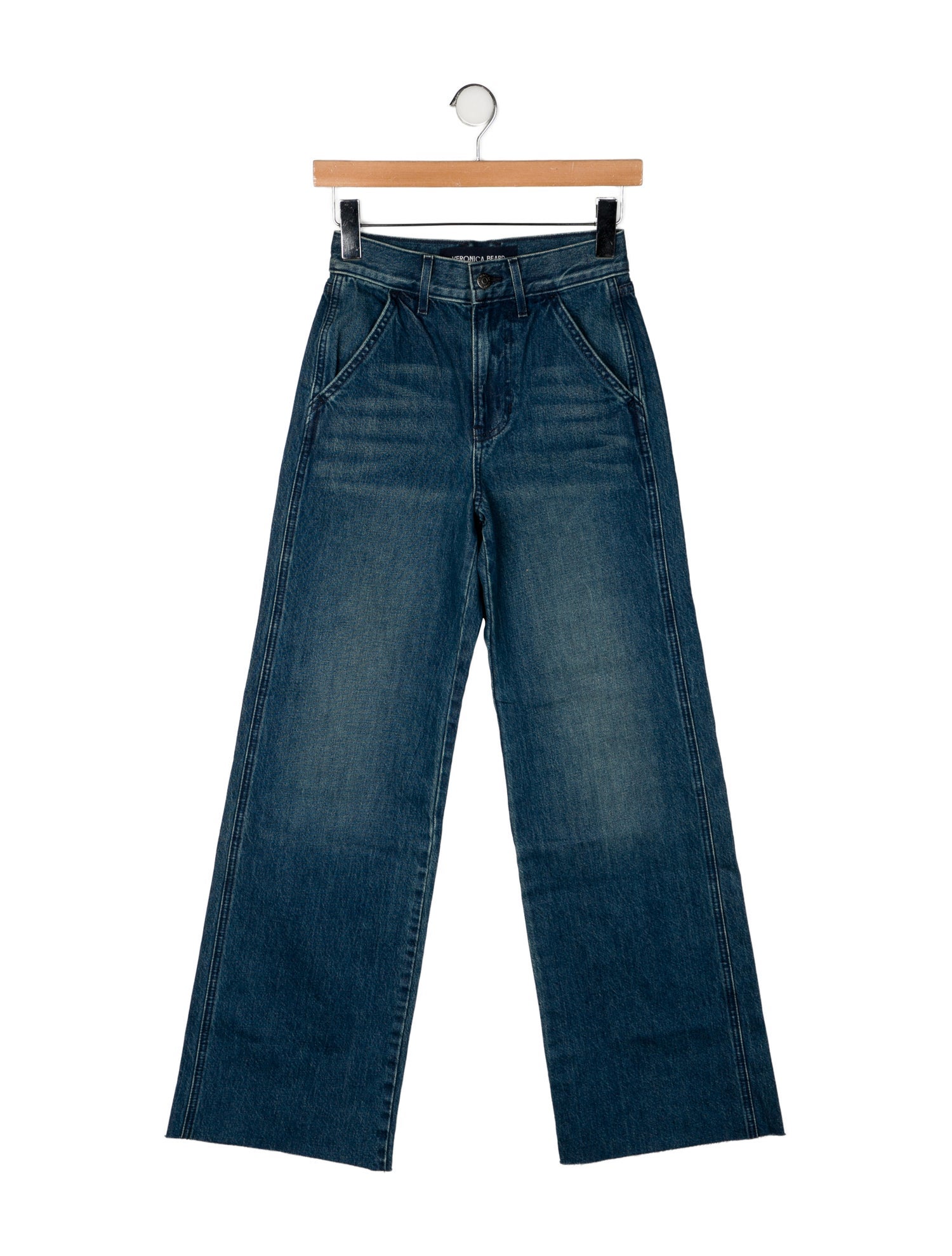 Veronica Beard Mid-Rise Wide Leg Jeans w/ Tags