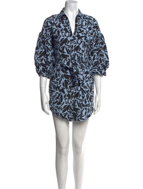 Veronica Beard Printed Mini Dress