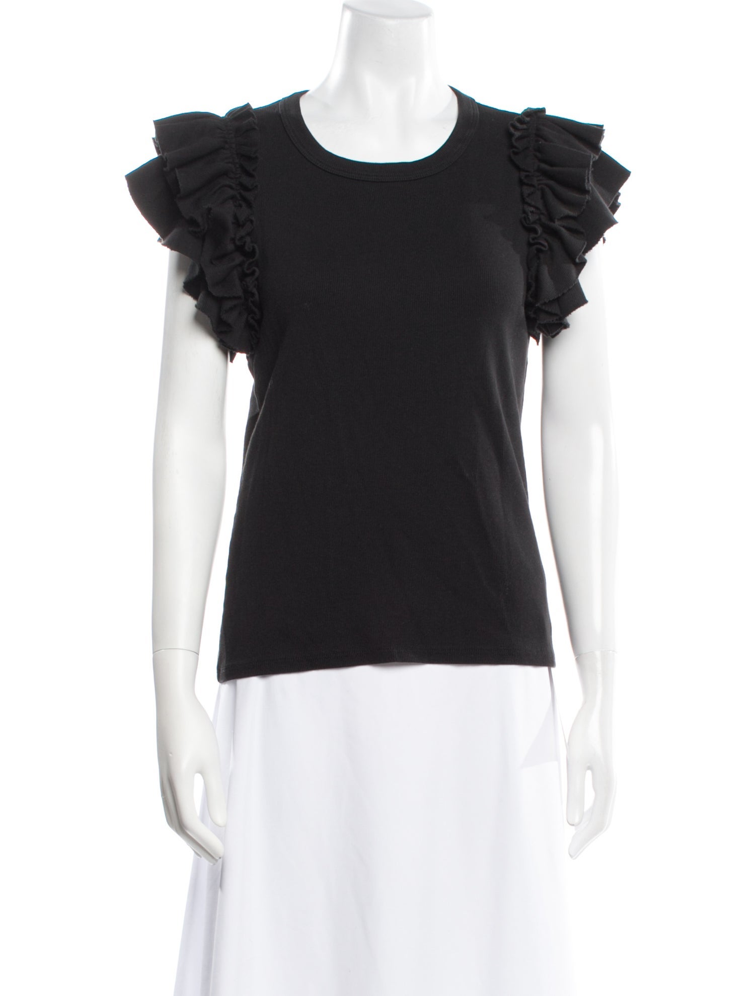 Veronica Beard Crew Neck Short Sleeve T-Shirt