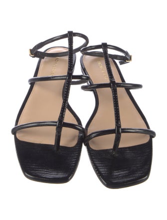 Veronica Beard Leather Gladiator Sandals