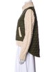 Veronica Beard Wool Colorblock Pattern Bomber Jacket