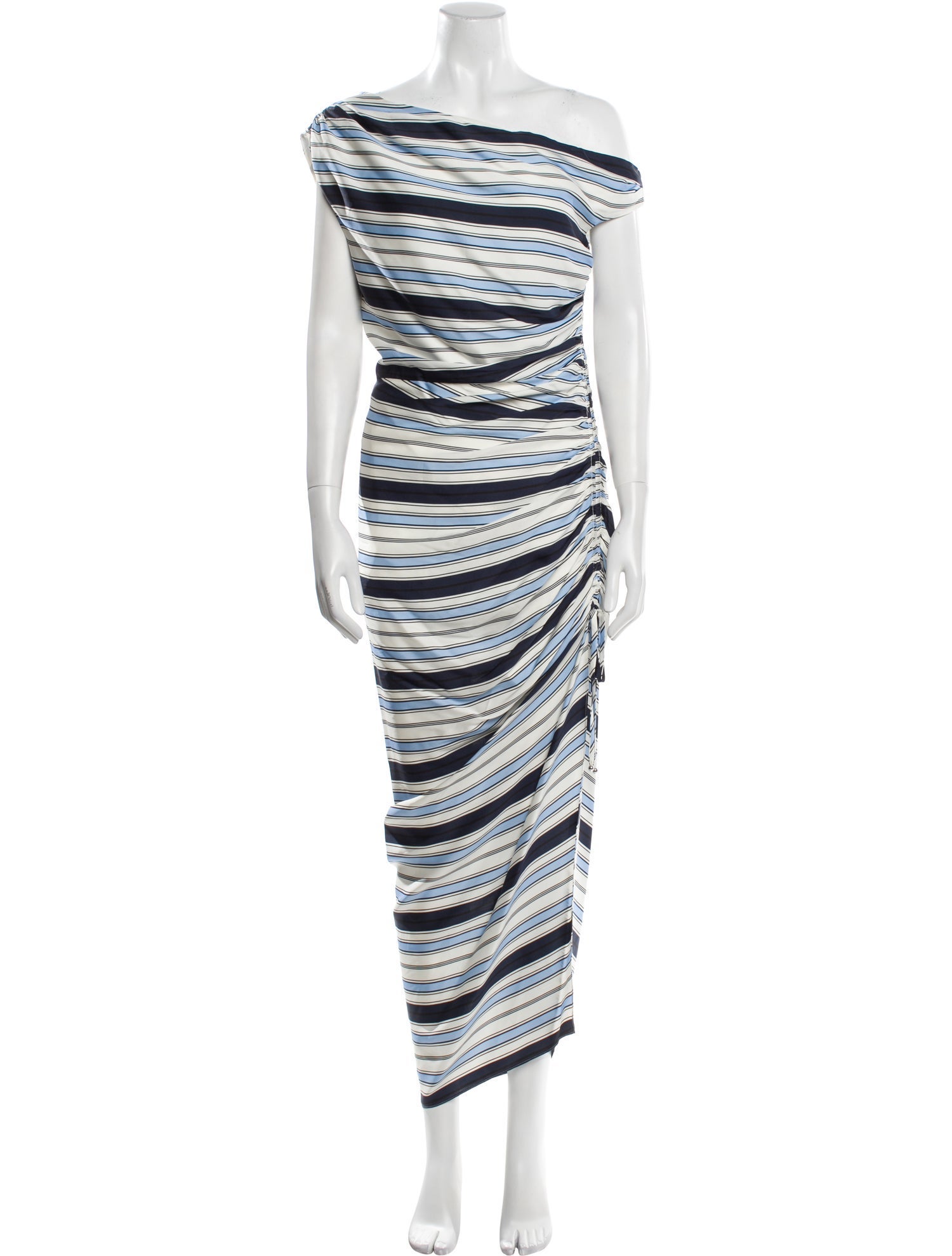 Veronica Beard Striped Long Dress