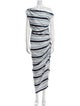 Veronica Beard Striped Long Dress