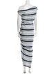 Veronica Beard Striped Long Dress