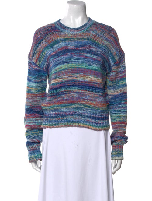 Veronica Beard Striped Crew Neck Sweater