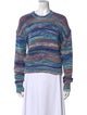 Veronica Beard Striped Crew Neck Sweater