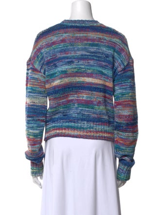 Veronica Beard Striped Crew Neck Sweater