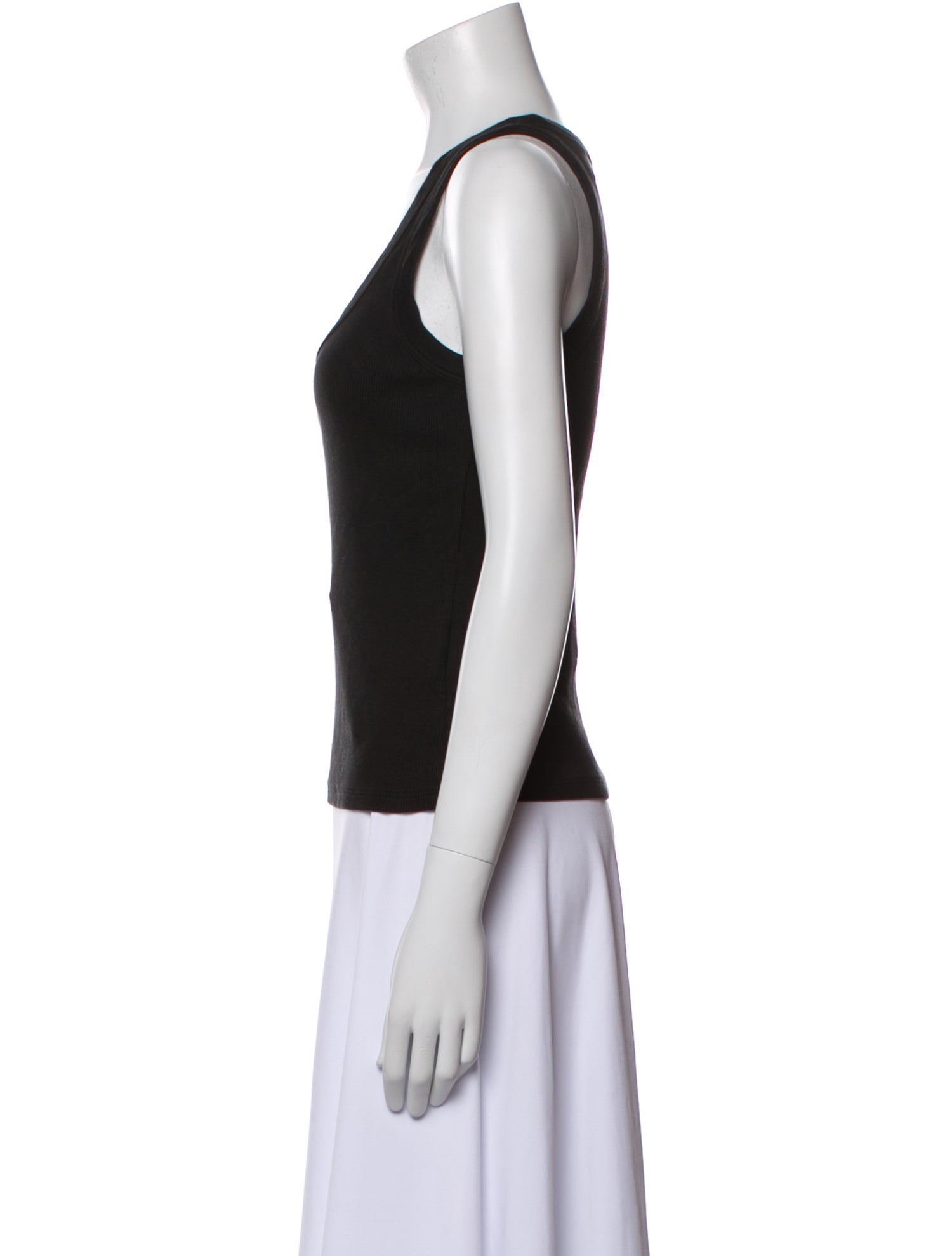 Veronica Beard Scoop Neck Sleeveless Top