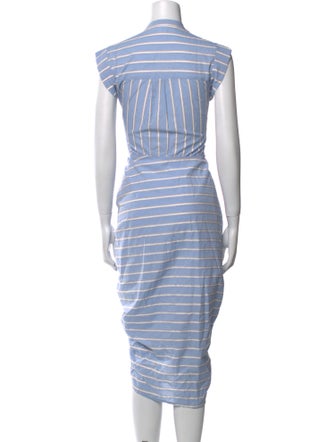 Veronica Beard Striped Long Dress