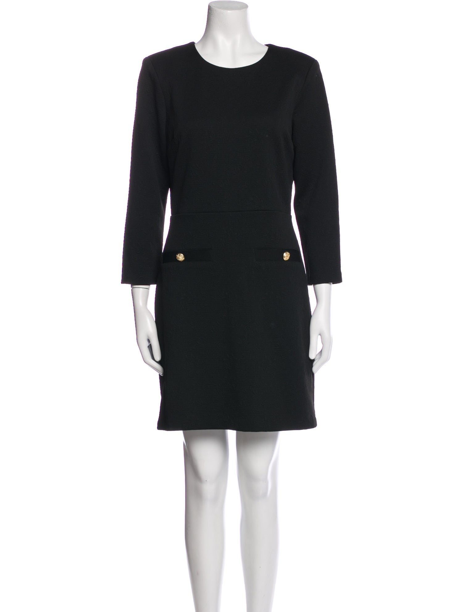 Veronica Beard Crew Neck Mini Dress