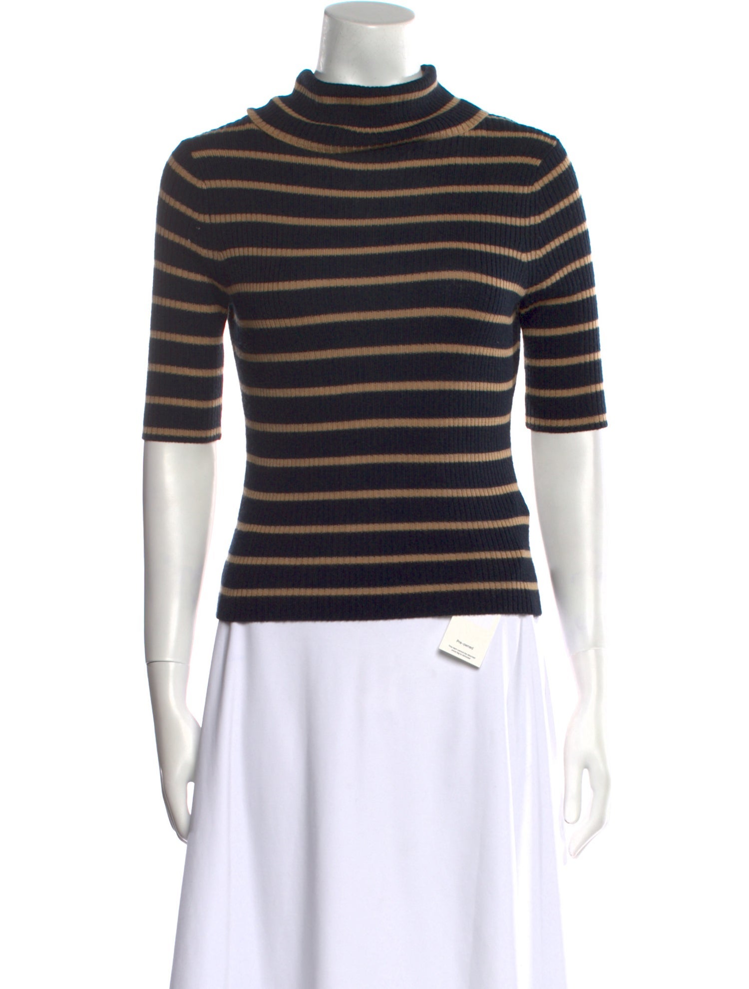 Veronica Beard Wool Striped Sweater