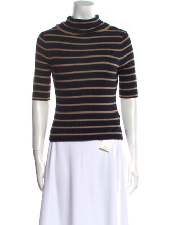 Veronica Beard Wool Striped Sweater
