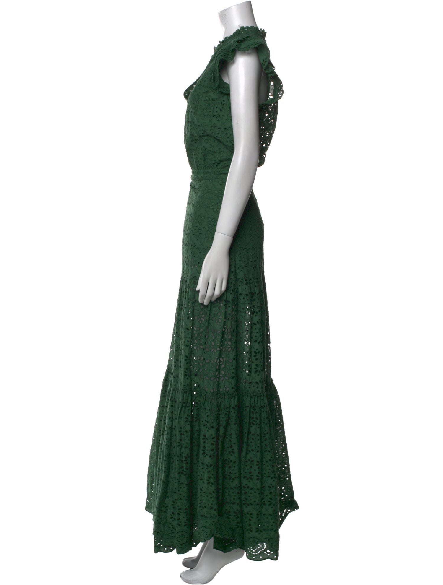 Veronica Beard V-Neck Long Dress