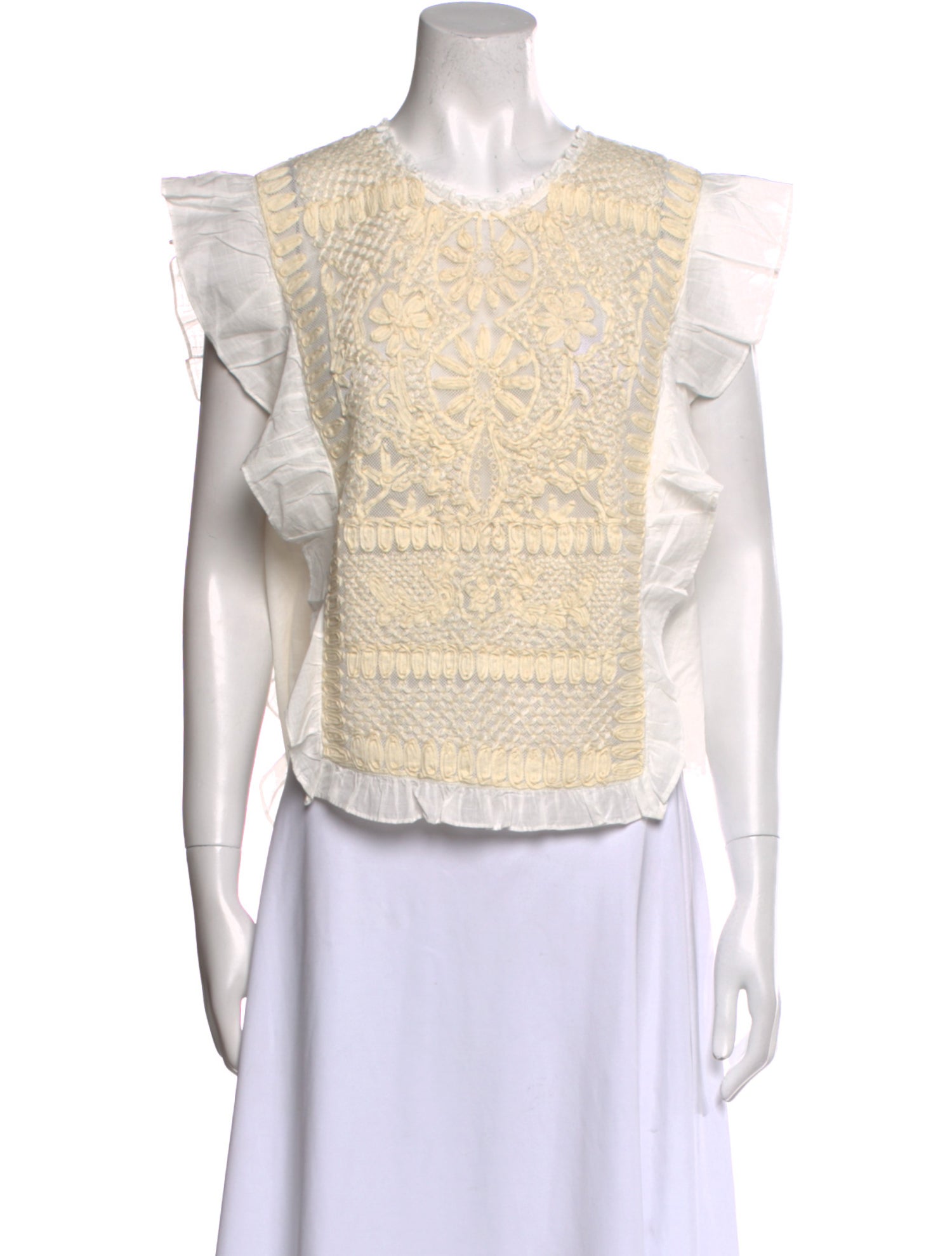 Veronica Beard Crew Neck Short Sleeve Top w/ Tags