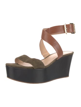 Veronica Beard Suede Sandals