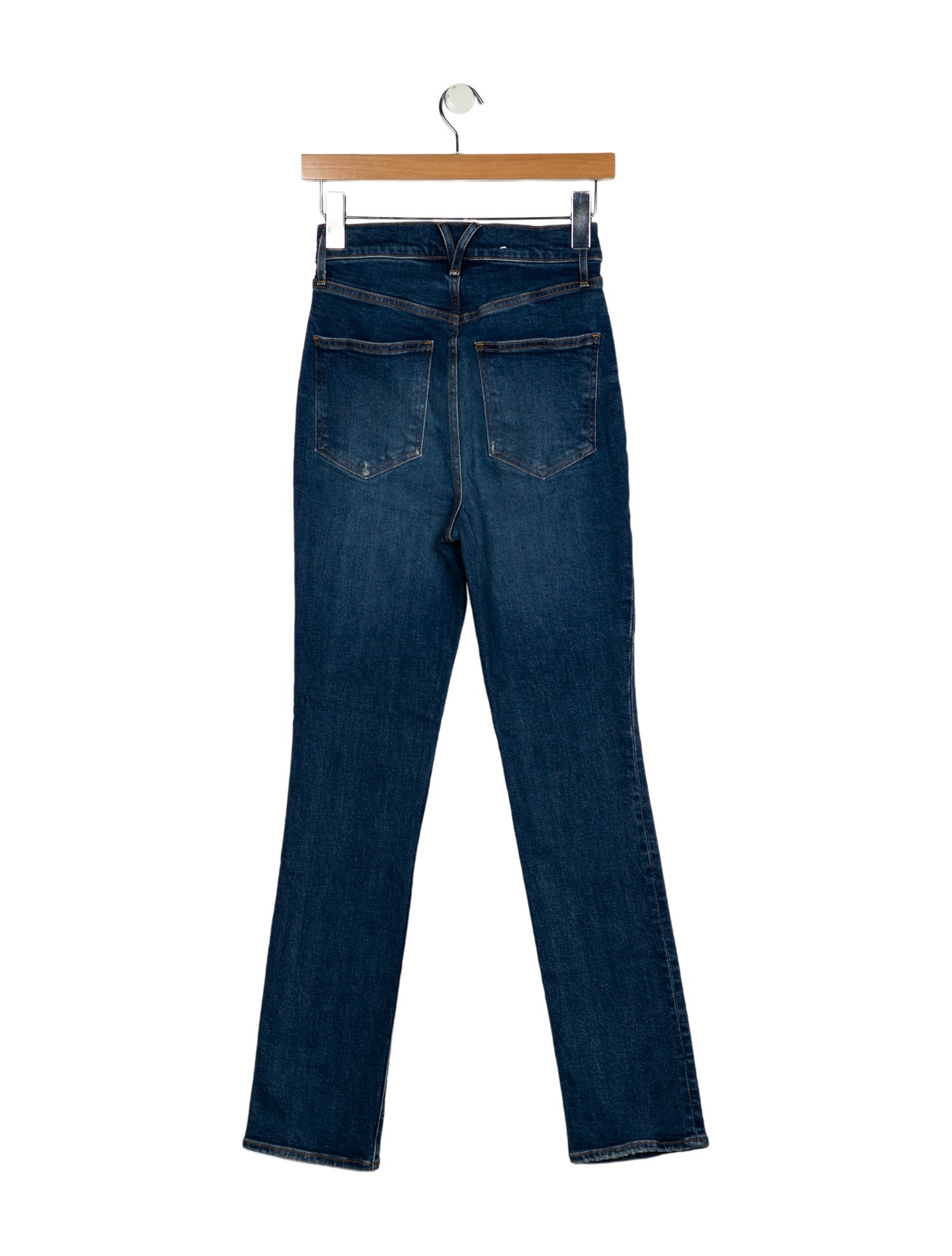 Veronica Beard High-Rise Straight Leg Jeans