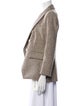 Veronica Beard Wool Tweed Pattern Blazer