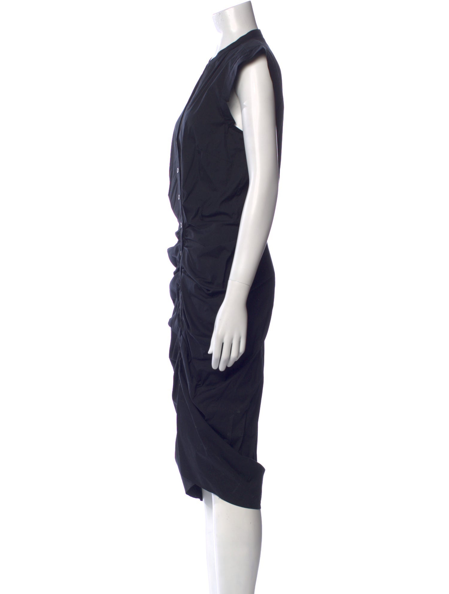 Veronica Beard V-Neck Midi Length Dress