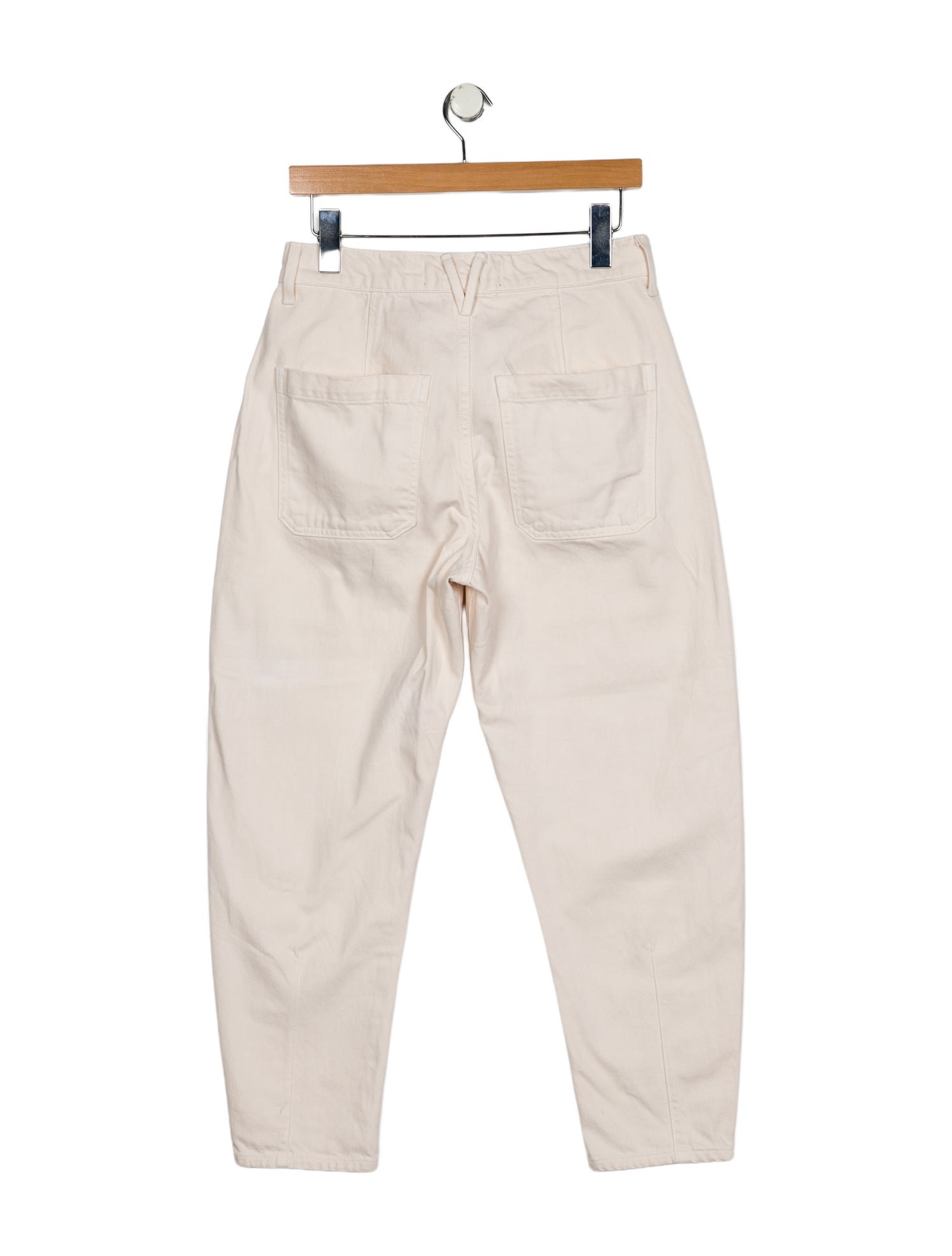 Veronica Beard High-Rise Straight Leg Jeans