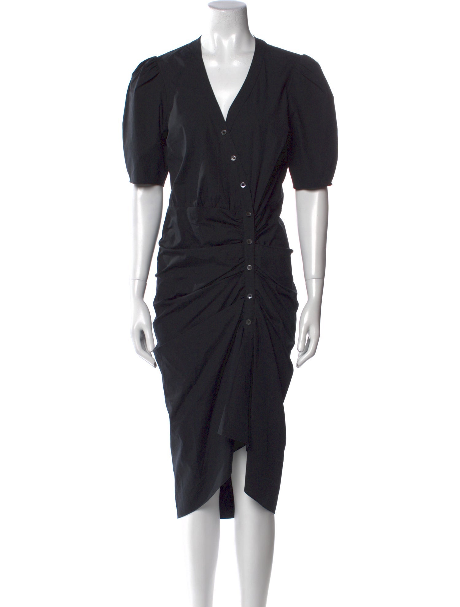 Veronica Beard V-Neck Midi Length Dress