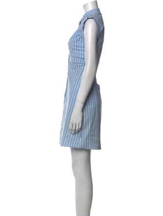 Veronica Beard Striped Mini Dress