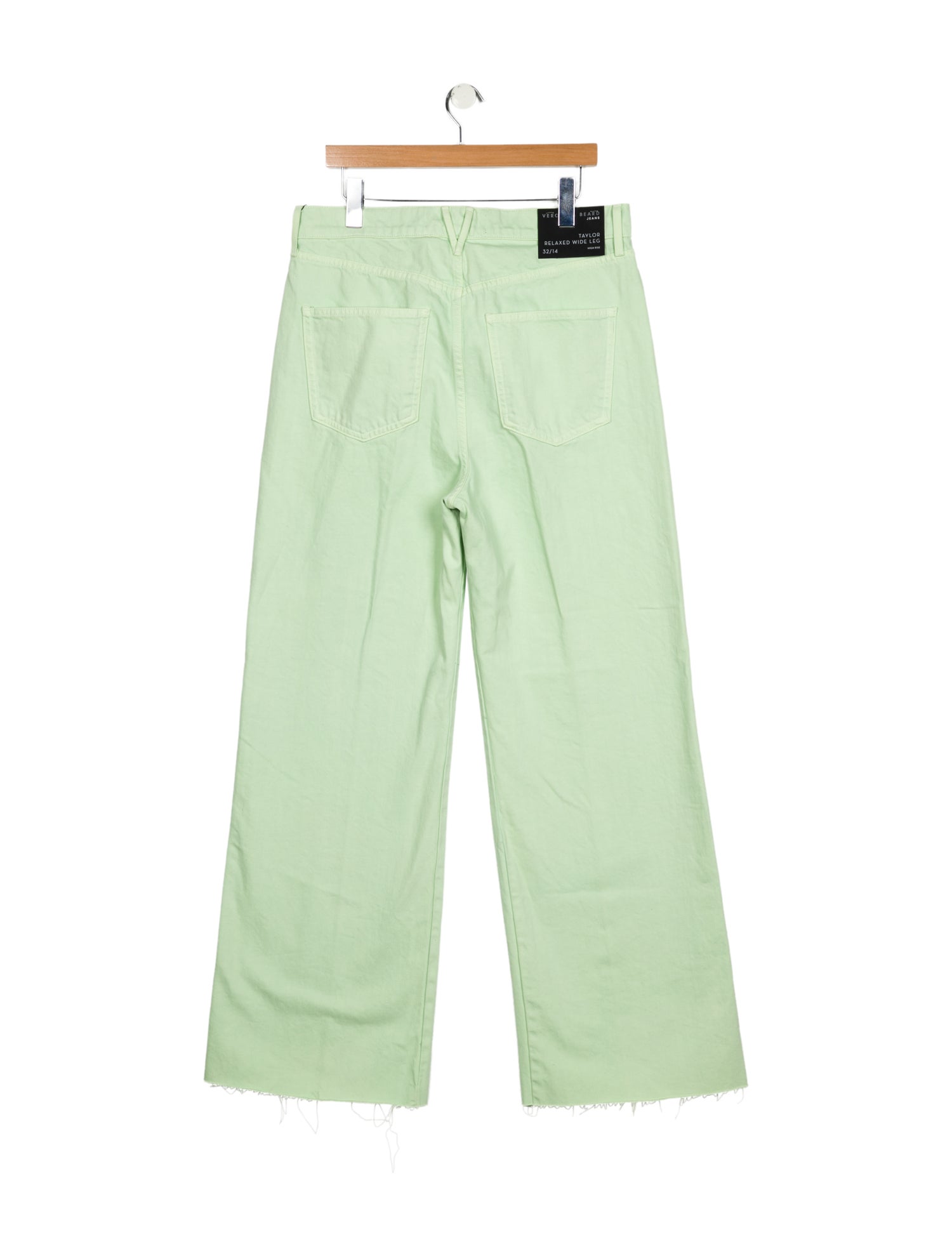 Veronica Beard High-Rise Wide Leg Jeans