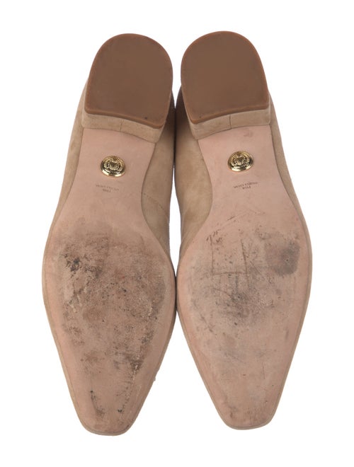 Veronica Beard Suede Bow Accents Ballet Flats