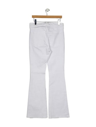 Veronica Beard High-Rise Wide Leg Jeans
