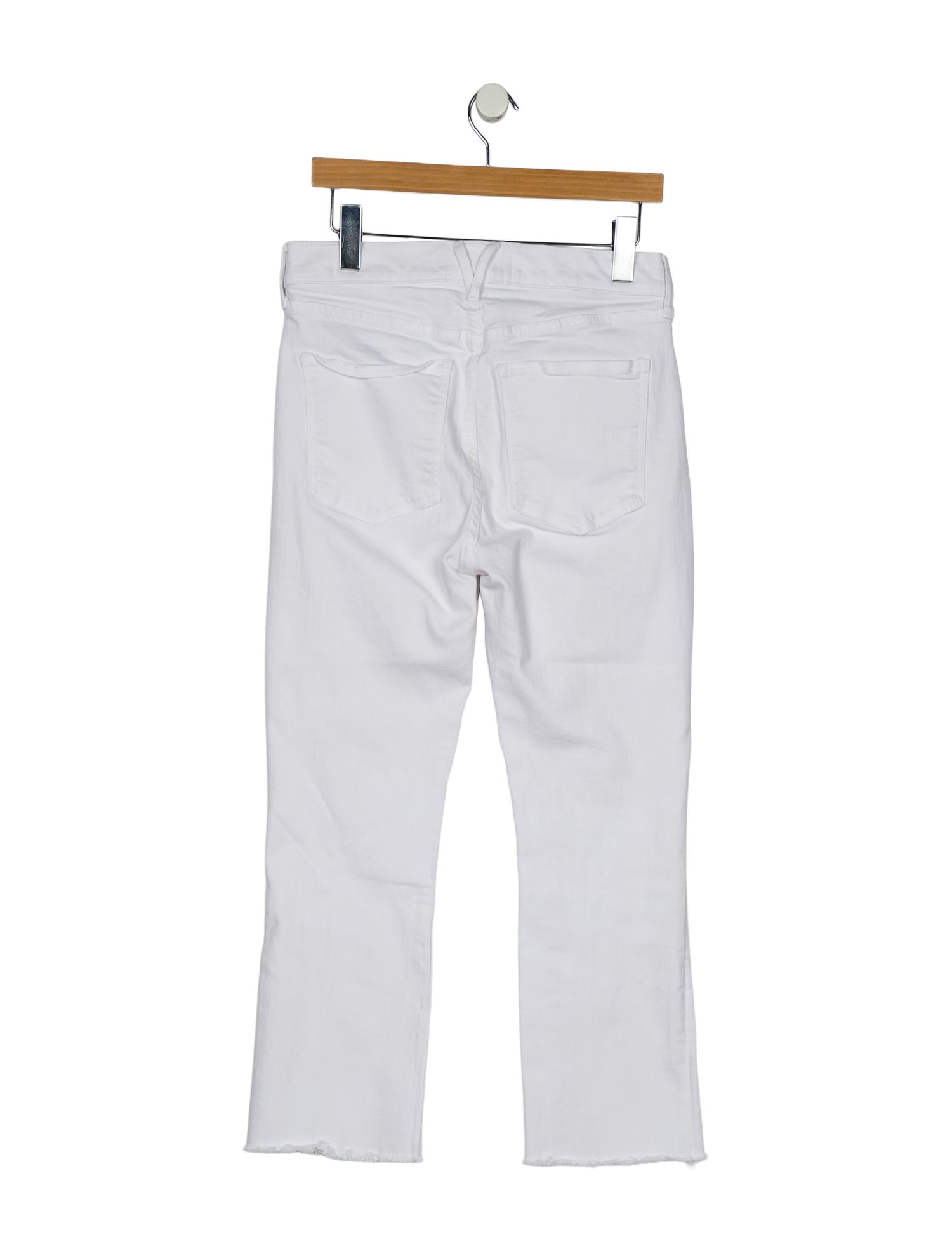 Veronica Beard High-Rise Straight Leg Jeans