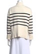 Veronica Beard Striped Turtleneck Top