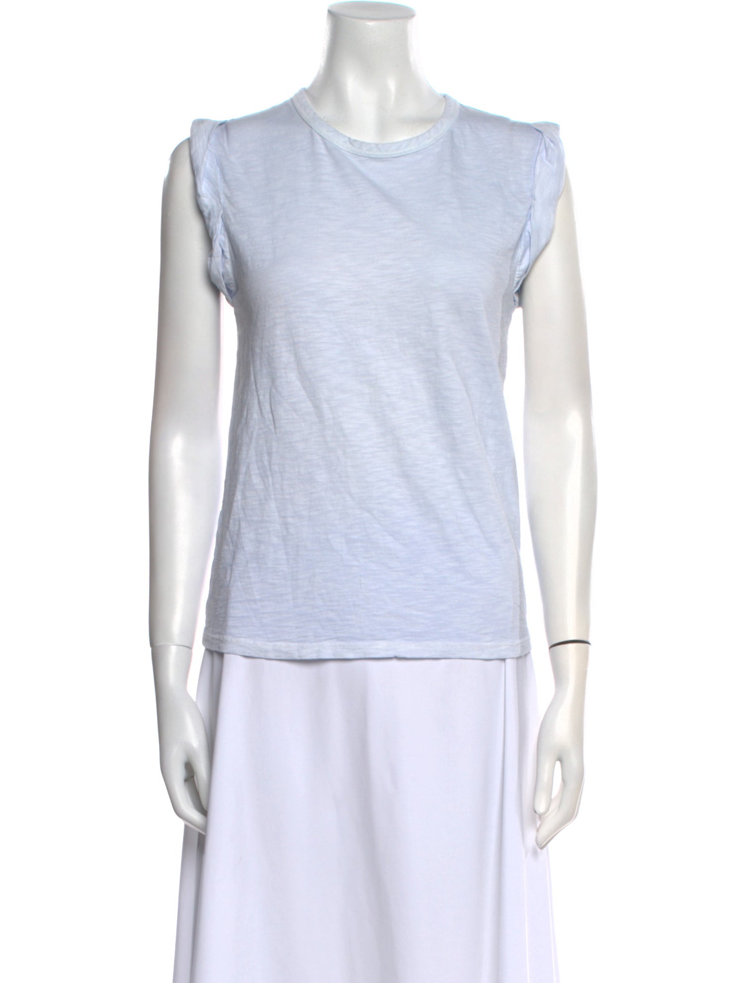Veronica Beard Crew Neck Sleeveless T-Shirt