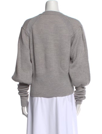 Veronica Beard Merino Wool Crew Neck Sweater