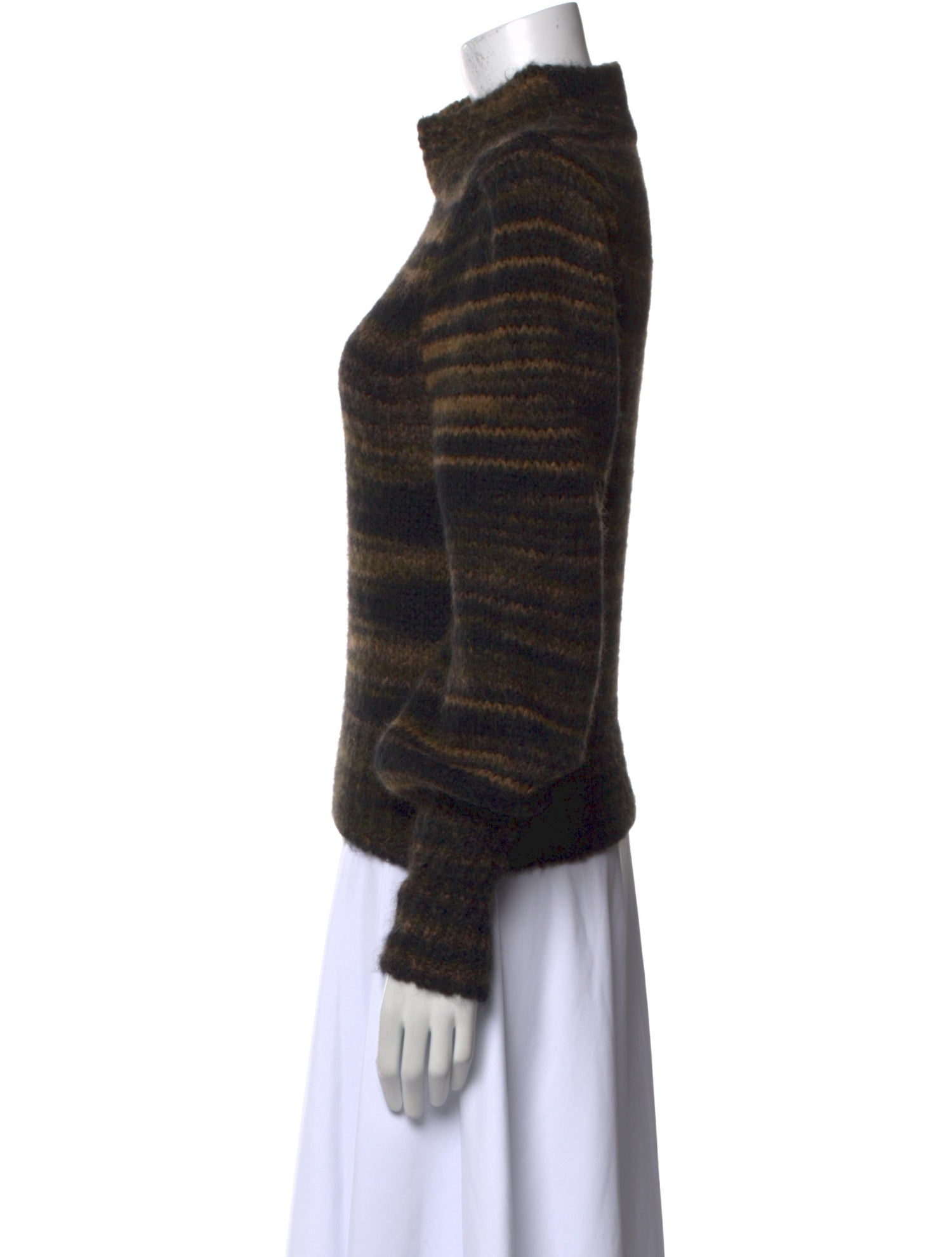 Veronica Beard Alpaca Striped Sweater