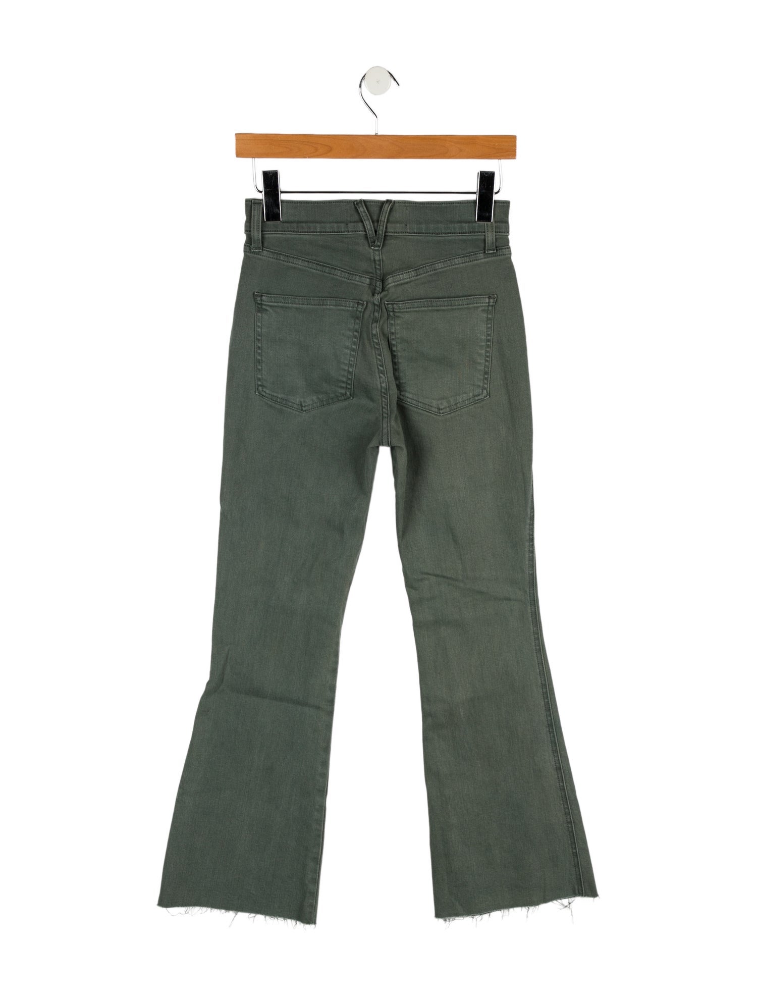 Veronica Beard Mid-Rise Wide Leg Jeans