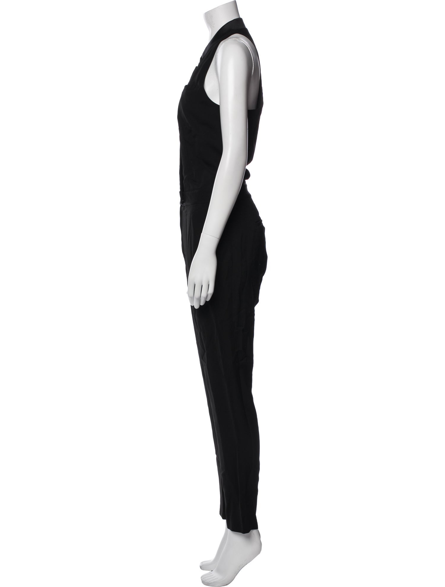 Veronica Beard V-Neck Jumpsuit
