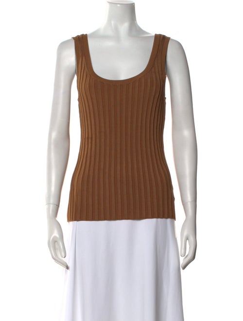 Veronica Beard Scoop Neck Sleeveless Top