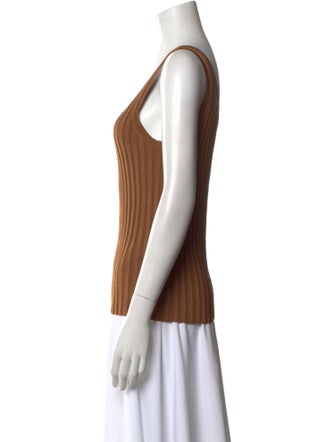 Veronica Beard Scoop Neck Sleeveless Top