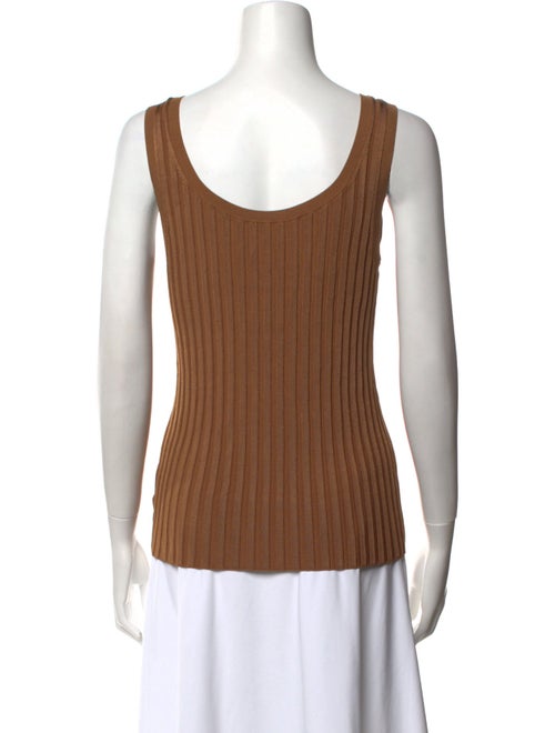 Veronica Beard Scoop Neck Sleeveless Top