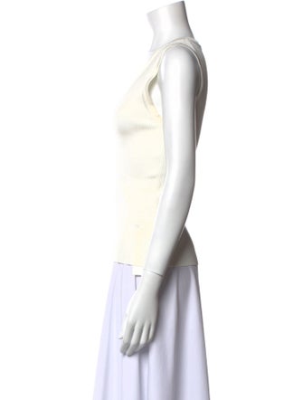 Veronica Beard V-Neck Sleeveless Top