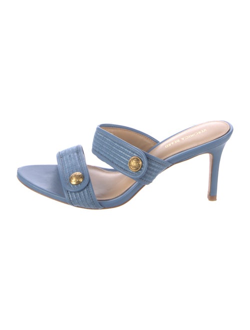 Veronica Beard Leather Slides