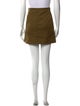 Veronica Beard Pleated Accents Mini Skirt